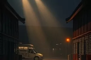 人文纪实手艺人的十二时辰剧照，作坊里正在打磨的木器