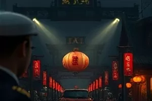 人文纪实最后一位修谱人剧照，老屋内摊开的线装族谱